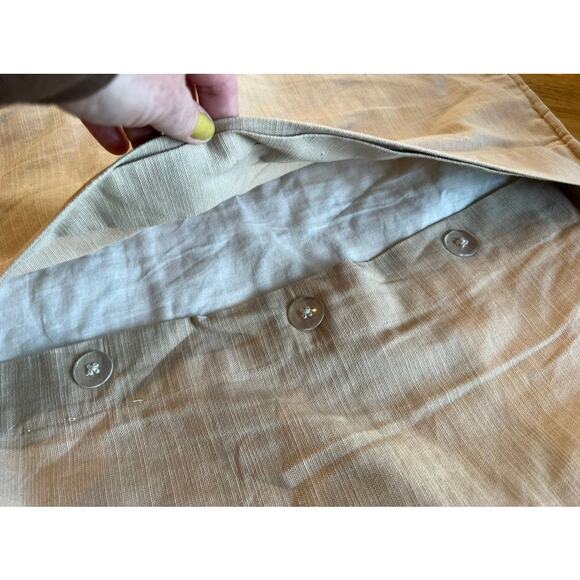 Pottery Barn Chiara Ikat Gray Crewel Embroidered Pillow Sham Set 20 x 20 - Picture 4 of 10